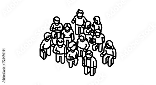crowd of people gathering in public viewed from above suggesting community and social events ideal for event planning promotions