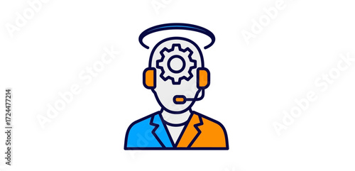 dedicated support specialist providing assistance with headset halo and gears a seamless helpdesk solution for technical challenges