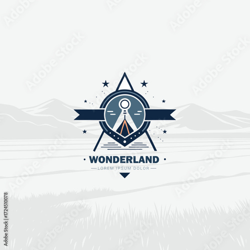 Modern Land Survey and Mapping Logo for Professional Identity