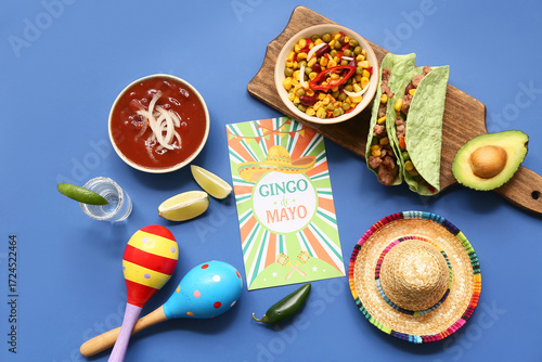 Traditional Mexican food, t...