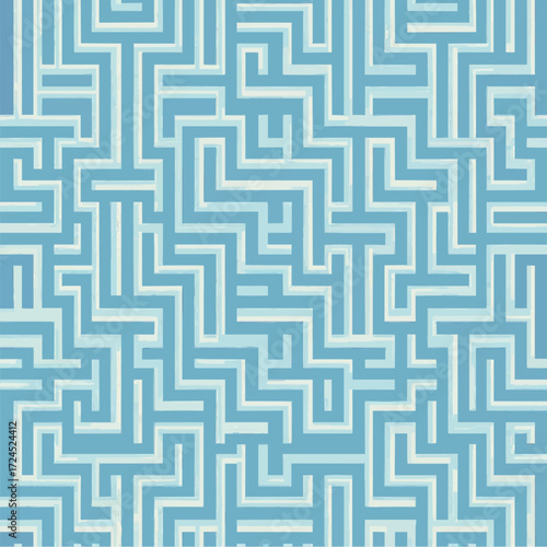 Seamless Abstract Crosshatch Lines Pattern Vector