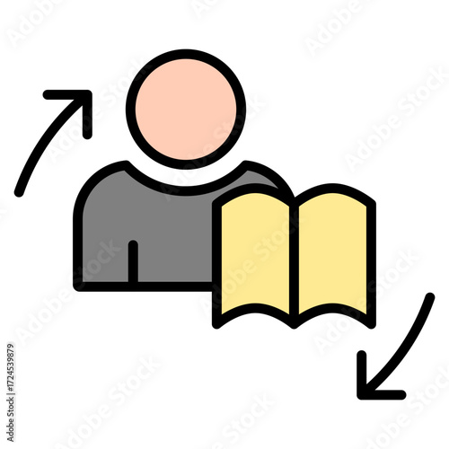 Methodology lineal color icon