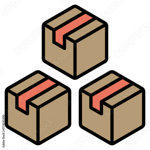 Approved lineal color icon