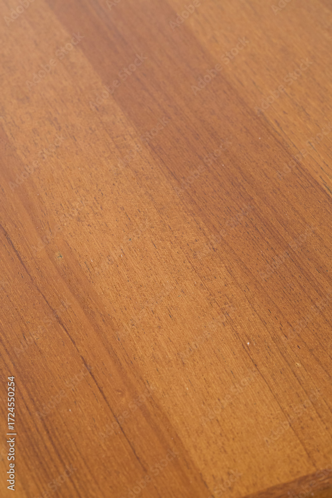 Fototapeta premium Restored Teak Draw Leaf Dining Table on Persian Rug 