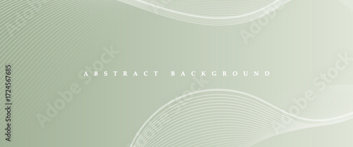 abstract wave background. green background.