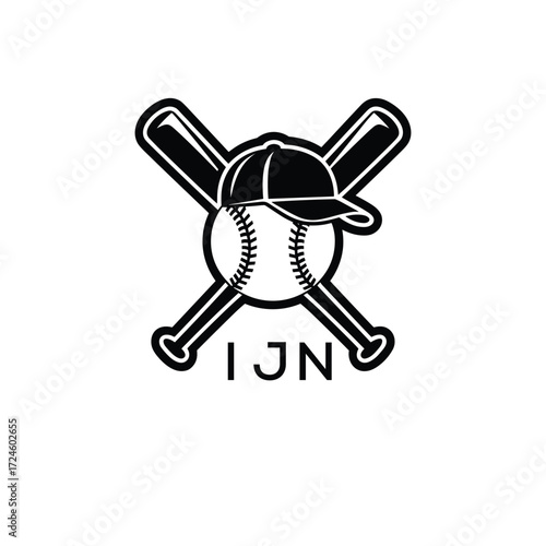 Fototapeta IJN Modern Sports Company logo