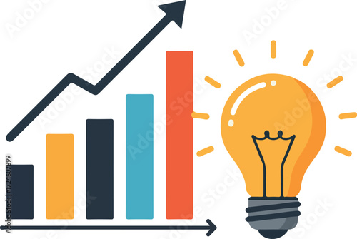 Innovative business growth and creative ideas for success.