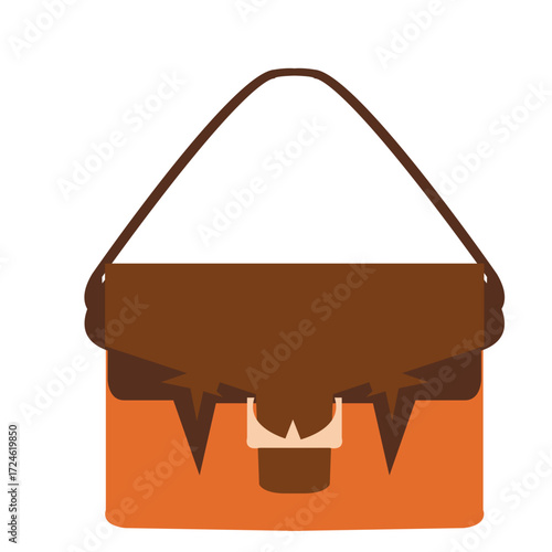 Simple illustration of a brown bucket with a handle, set against a plain background