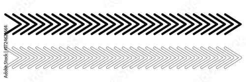 Slash line border. Diagonal parallel lines divider strip. Tilt strip geometric abstract border. Slash divider. Vector illustration isolated on white background. Eps 10  .