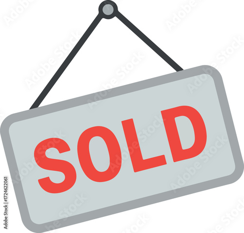 Sold sign indicating that the item is no longer available for purchase.