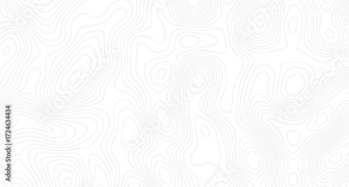 Topographic contour map. similarcartography illustration.  Abstract outline grid, vector illustration. Topography and geography map grid abstract backdrop.