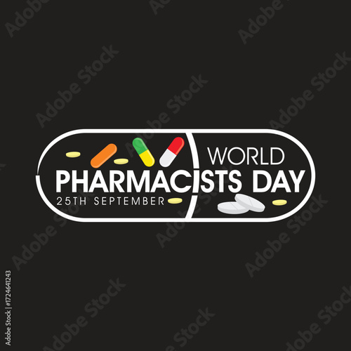 ready to use happy World Pharmacists day 25th September campaign