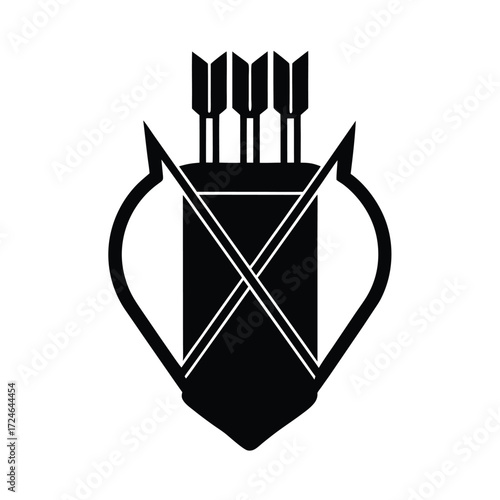 Archery Quiver Icon