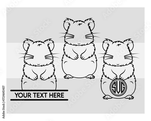Quokka Silhouette, Quokka Svg, Animal, Australian Wildlife clipart, quokka outline, quokka cute Svg, Quokka Png, Quokka Svg Images,