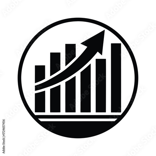Business Growth Plan Background Icon