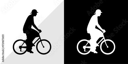 silhouettes of people