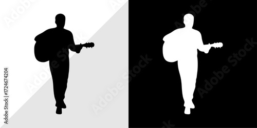 silhouettes of people