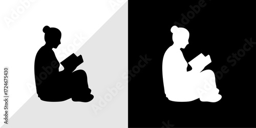 silhouettes of people