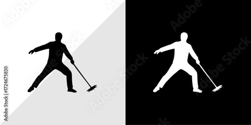 silhouettes of people