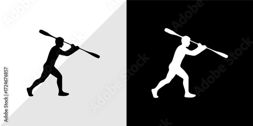 dancing girl silhouette