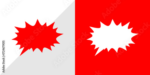 canada flag speech bubble