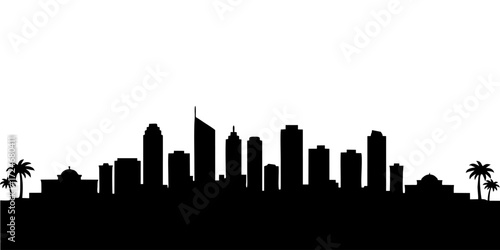 city skyline vector