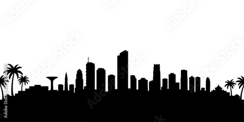 city skyline vector