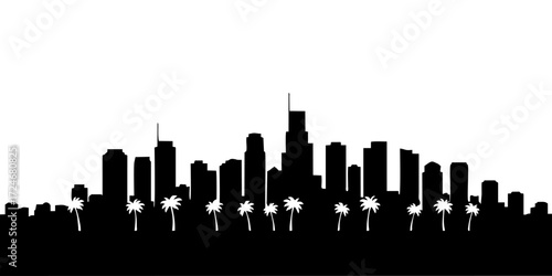 city skyline vector