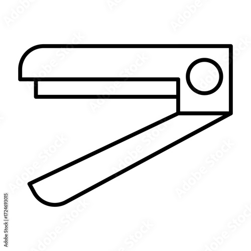 stapler line icon