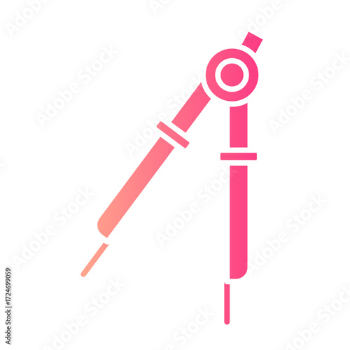 compass gradient icon