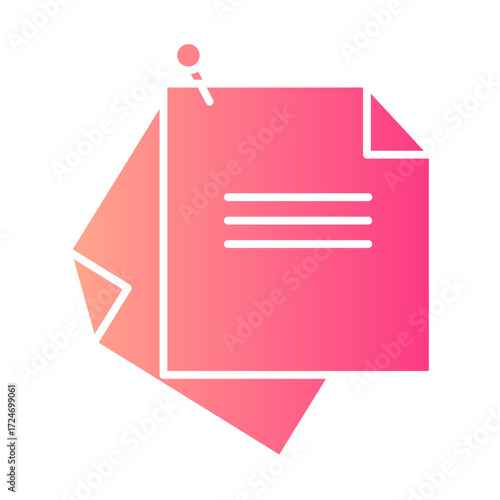files gradient icon