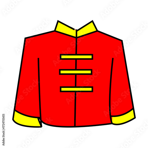 marching band clothes silhouette icon design template