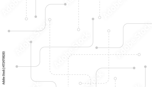 Abstract background with technology circuit board texture. Modern electronic motherboard texture. Creative idea for internet technology. Tech concept for header, web banner, website, presentation.
