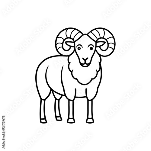 ram module icon isolated on white