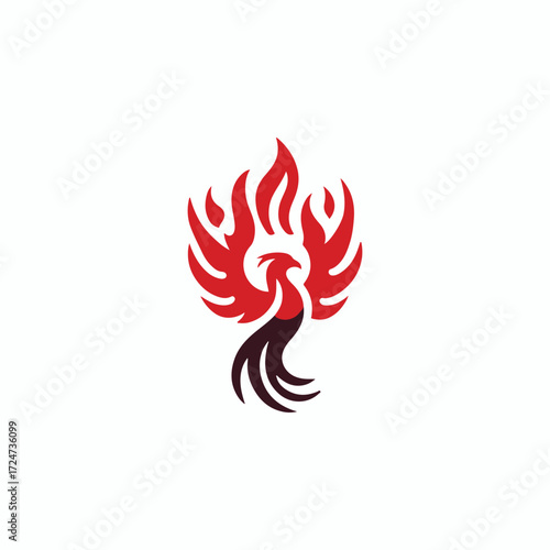 Phoenix burn logo