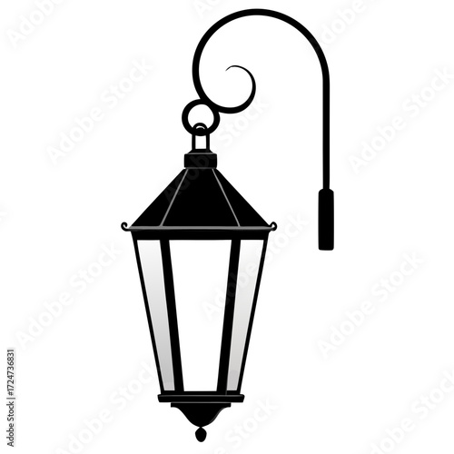 old street lantern