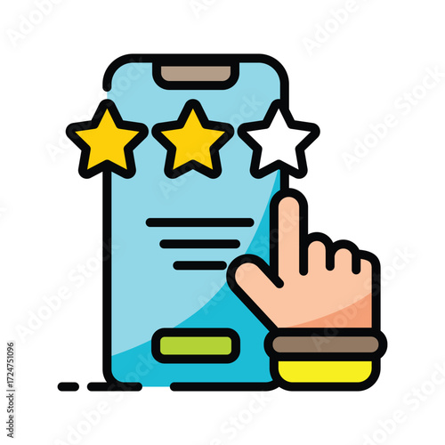 Rating a mobile app