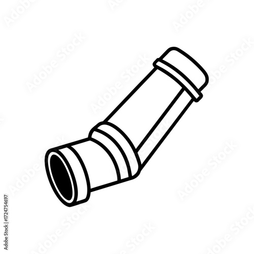 spirometer icon isolated on white