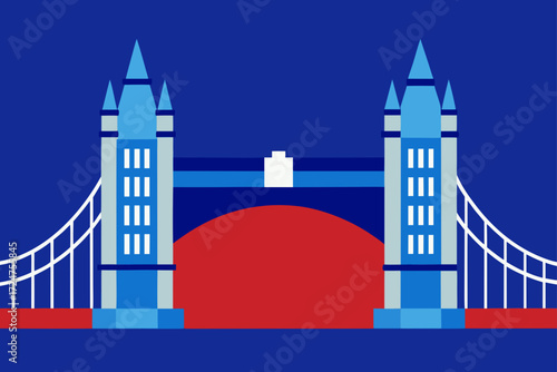 golden gate bridge silhouette vector