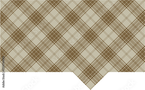 Vector checkered pattern or plaid pattern . Tartan, textured seamless twill for flannel shirts, duvet covers, other autumn winter textile mills. Vector Format	