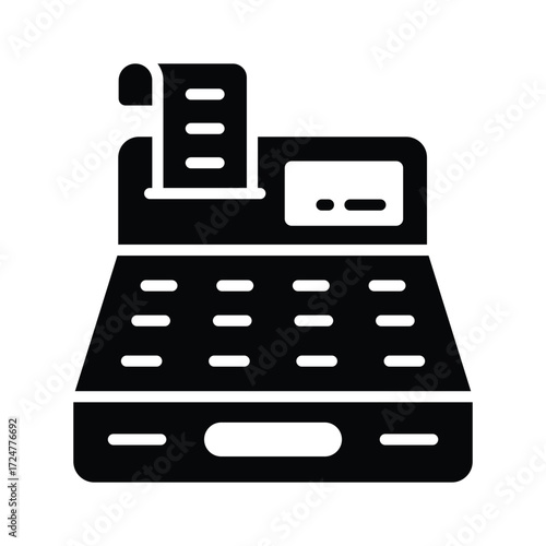 Get this creatively crafted amazing icon of cash register