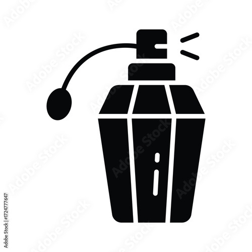 Perfume bottle icon representing fragrance, fashion, and cosmetic shopping