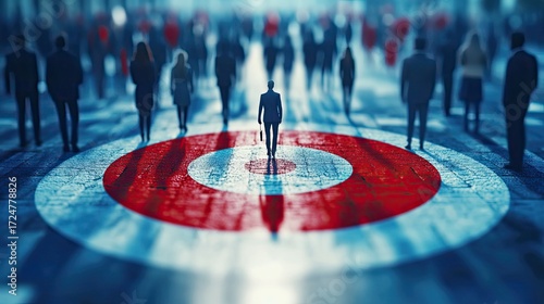 Target audience concept focusing on segmenting the right consumer base for effective marketing.