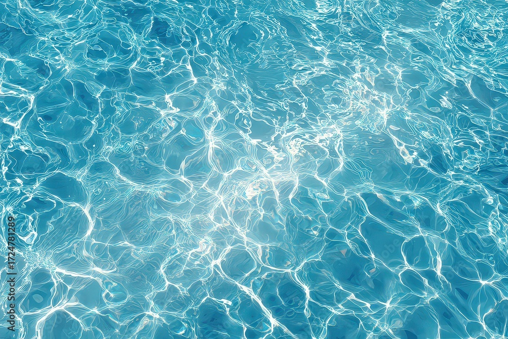 Obraz premium Abstract Blue Water Texture