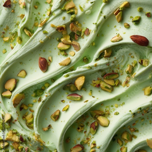 Pistachio Ice Cream Swirl