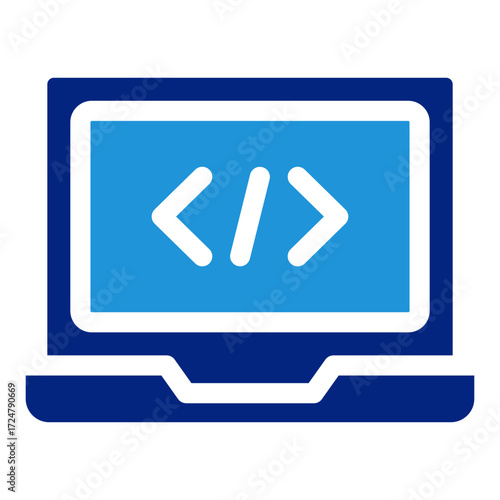 Programming Icon Element For Design