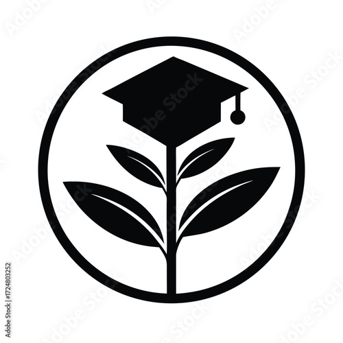Education Growth Plant Icon