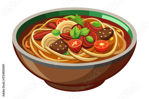 spaghetti with tomato sauce