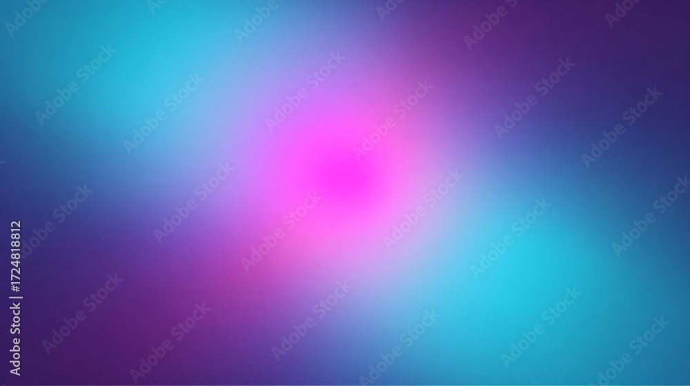Fototapeta premium Vibrant pink blue purple neon gradient background with smooth blur and modern abstract design