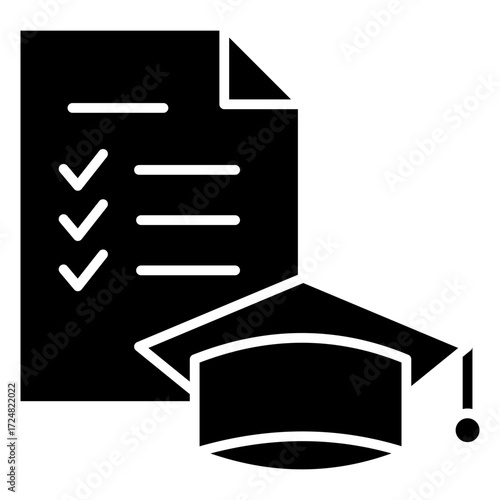 Study Program Glyph Icon
